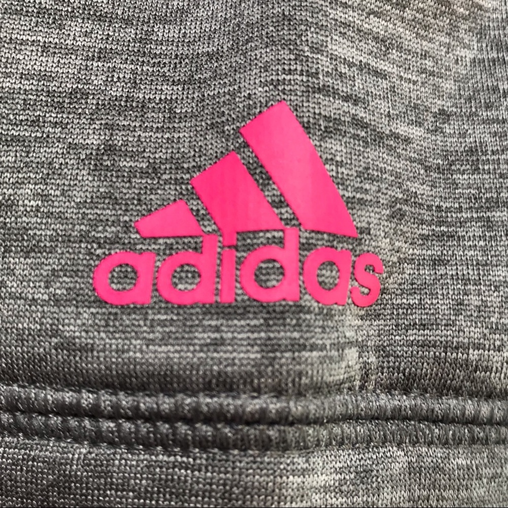 Hot Pink Adidas Zip Up Jacket - Picture 4 of 10